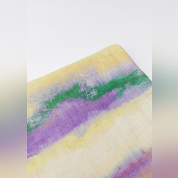 NWT ZARA TIE-DYE RAMIE WRAP SKIRT BLOGGERS FAV - Picture 8 of 11